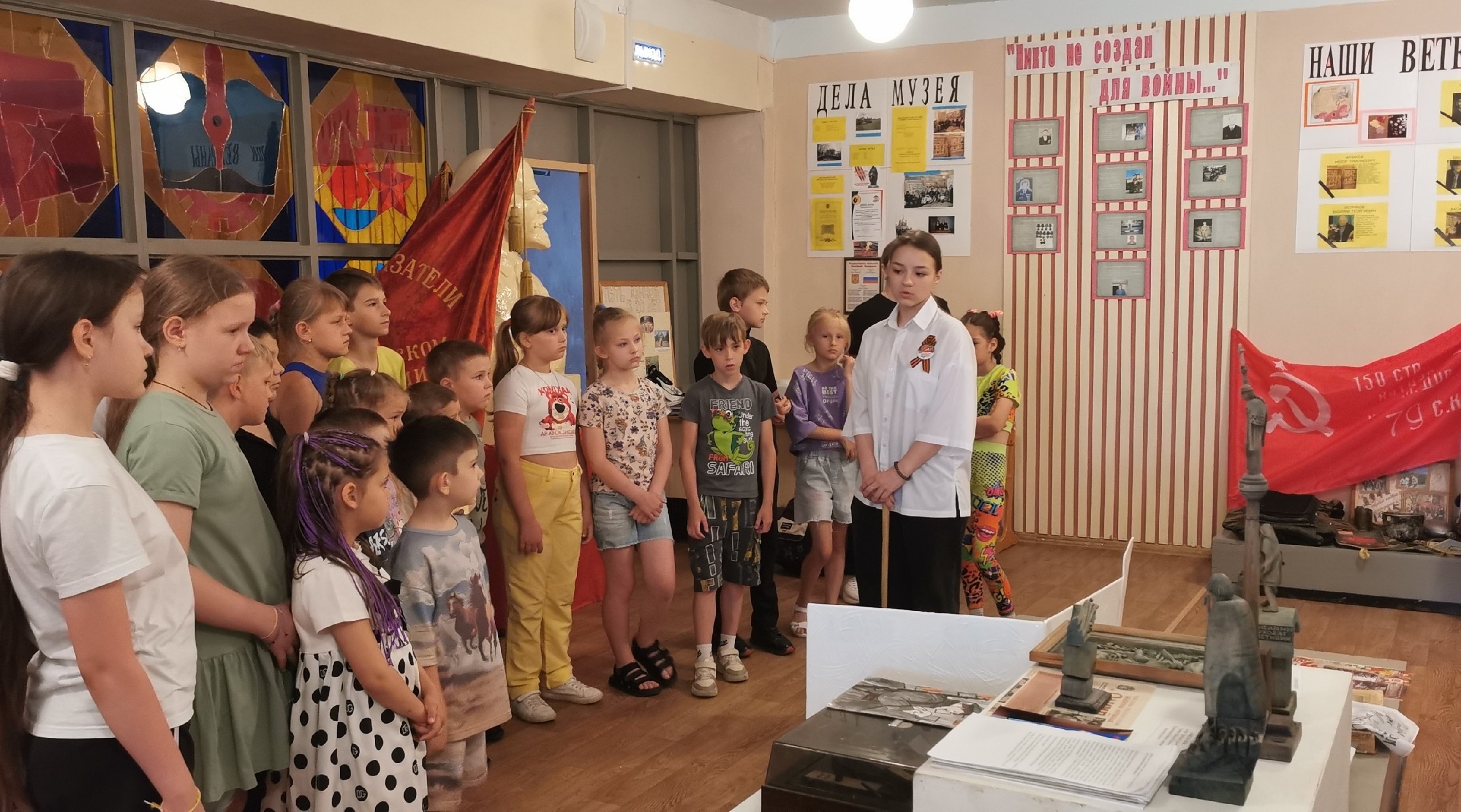 Экскурсии в школьный музей, посвященные Дню памяти и скорби - 22 июня 1941 года..